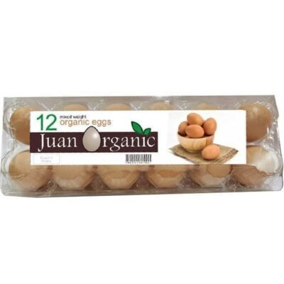 Juan Organic Brown Eggs 12 pcs